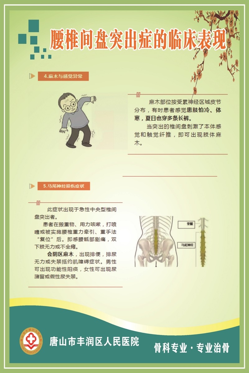骨科医院术后宣传挂画海报