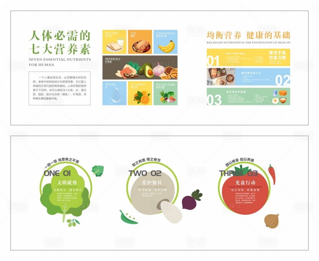 食堂文化墙