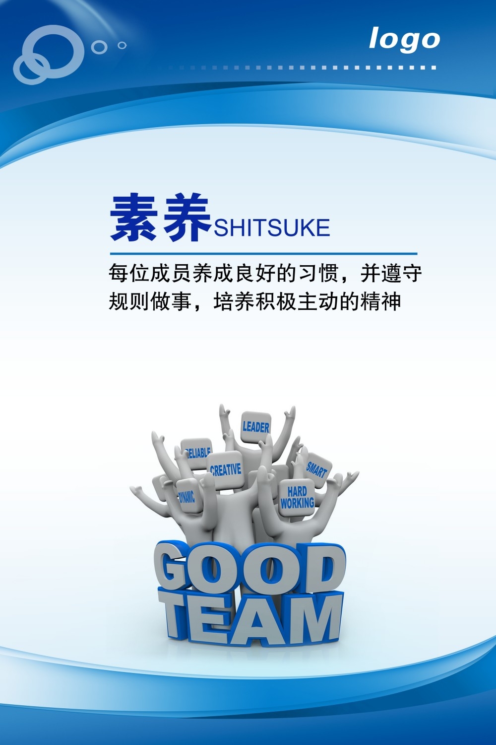 6S管理体系宣传栏展板 (75)