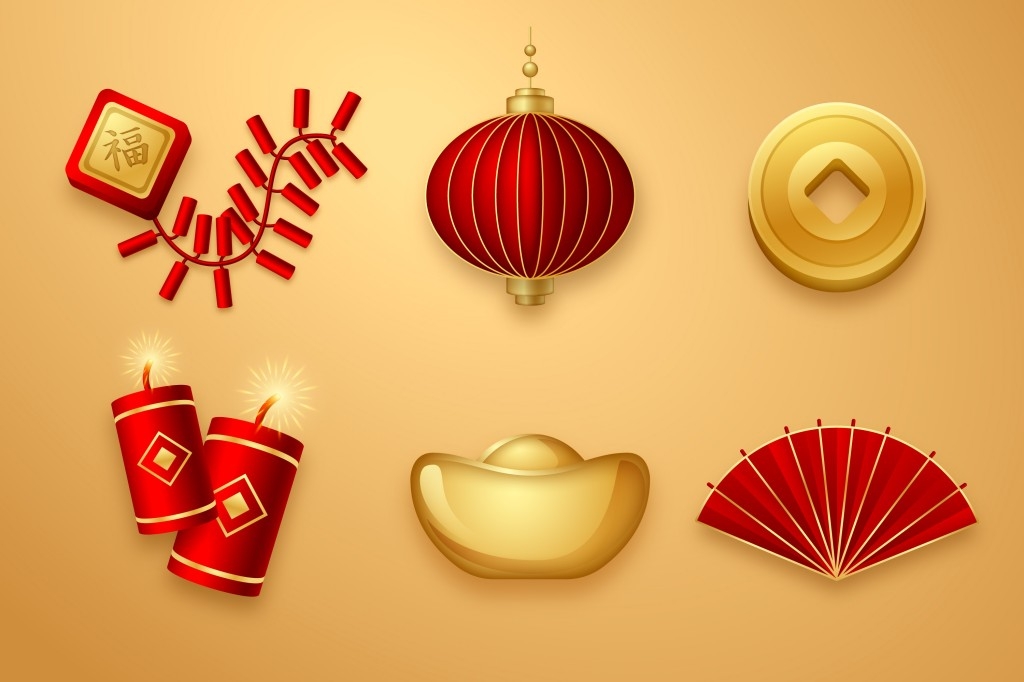 新年春节立体元素 (1)