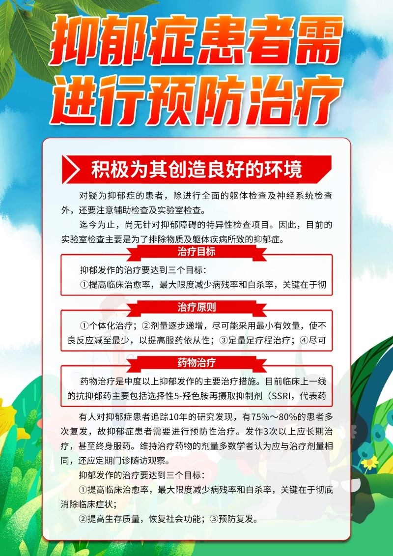 05抑郁症科普知识DM宣传单页2