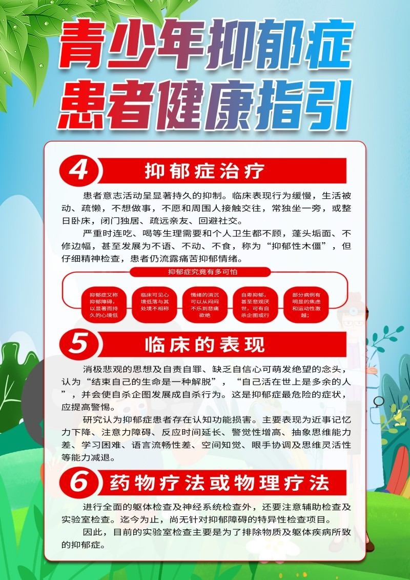 04抑郁症科普知识DM宣传单页2