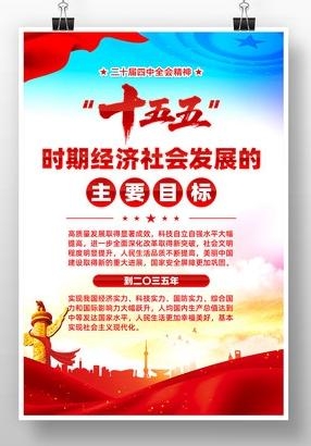 中共中央十五五规划海报