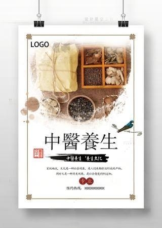 中医养生文化海报挂画