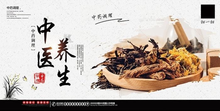 中医养生文化展板海报 (2)