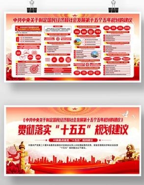 中共中央十五五规划展板宣传栏29