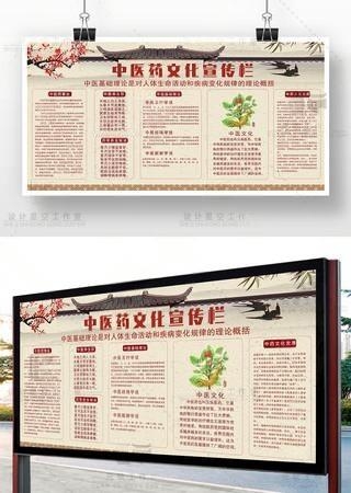医院中医药文化健康知识宣传展板宣传栏 (3)