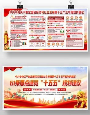 中共中央十五五规划展板宣传栏26