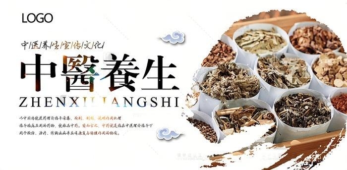 中医养生文化展板海报