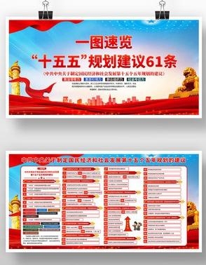 中共中央十五五规划展板宣传栏36