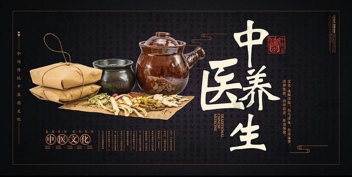 中医养生文化展板海报 (3)