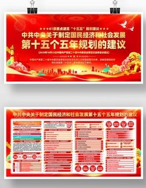 中共中央十五五规划展板宣传栏39