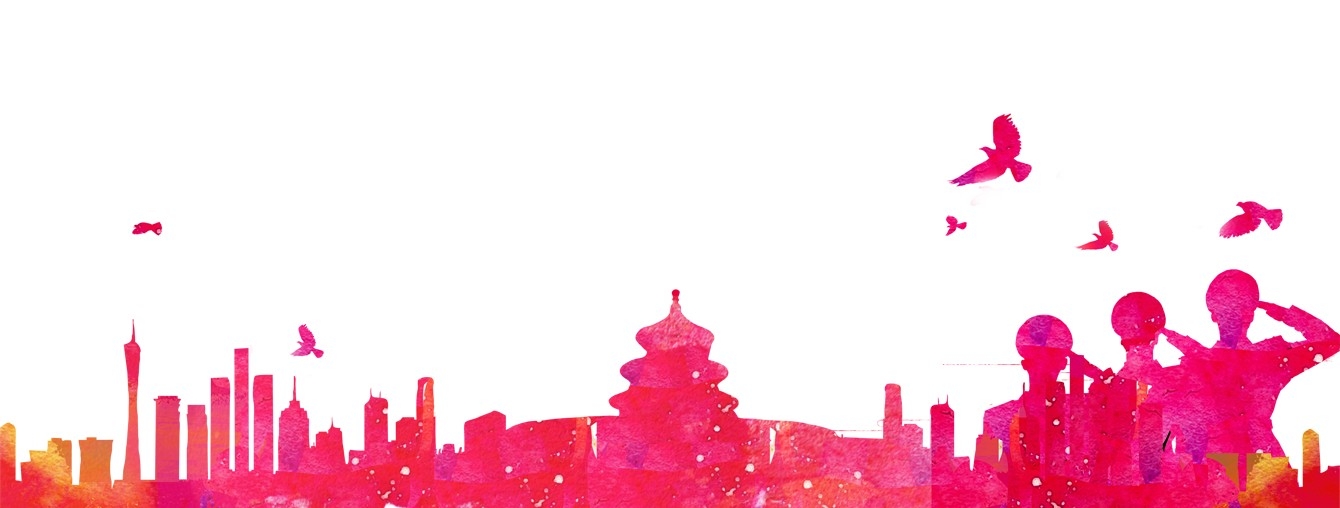 天坛剪影线稿免抠矢量素材