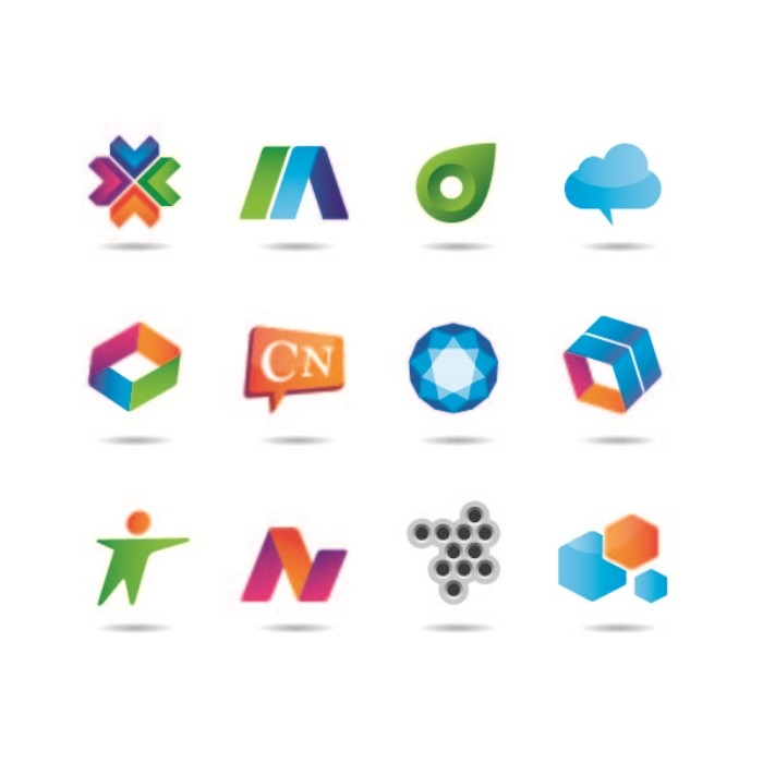 文化建筑工业企业公司品牌LOGO设计标志图案平面设计矢量素材 (23)