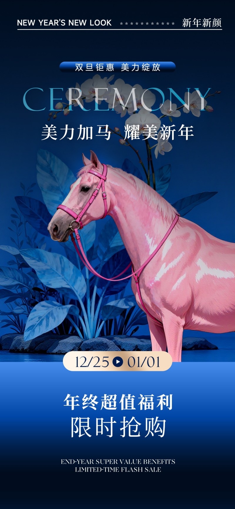 美业医美VIP充值卡项海报易拉宝 (9)