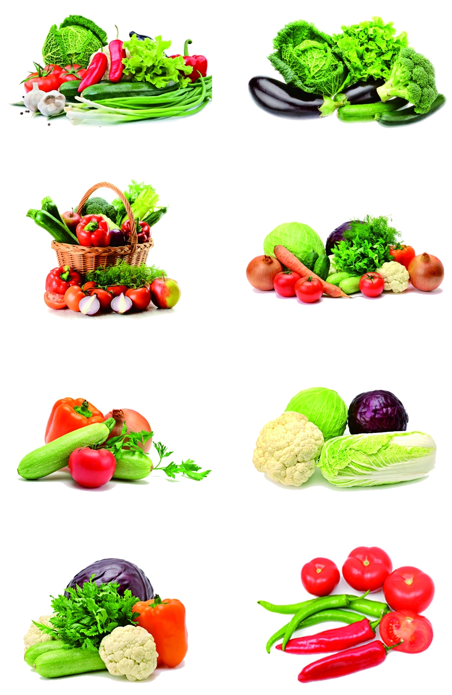 新鲜蔬菜免扣元素免抠素材