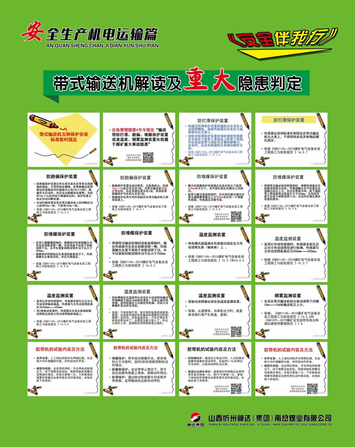 煤矿安全生产机电运输海报制度