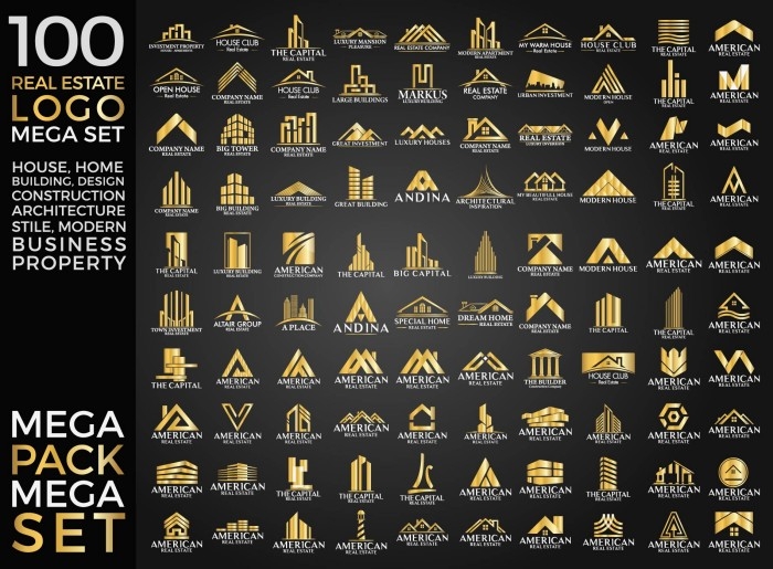 文化建筑工业企业公司品牌LOGO设计标志图案平面设计矢量素材 (16)