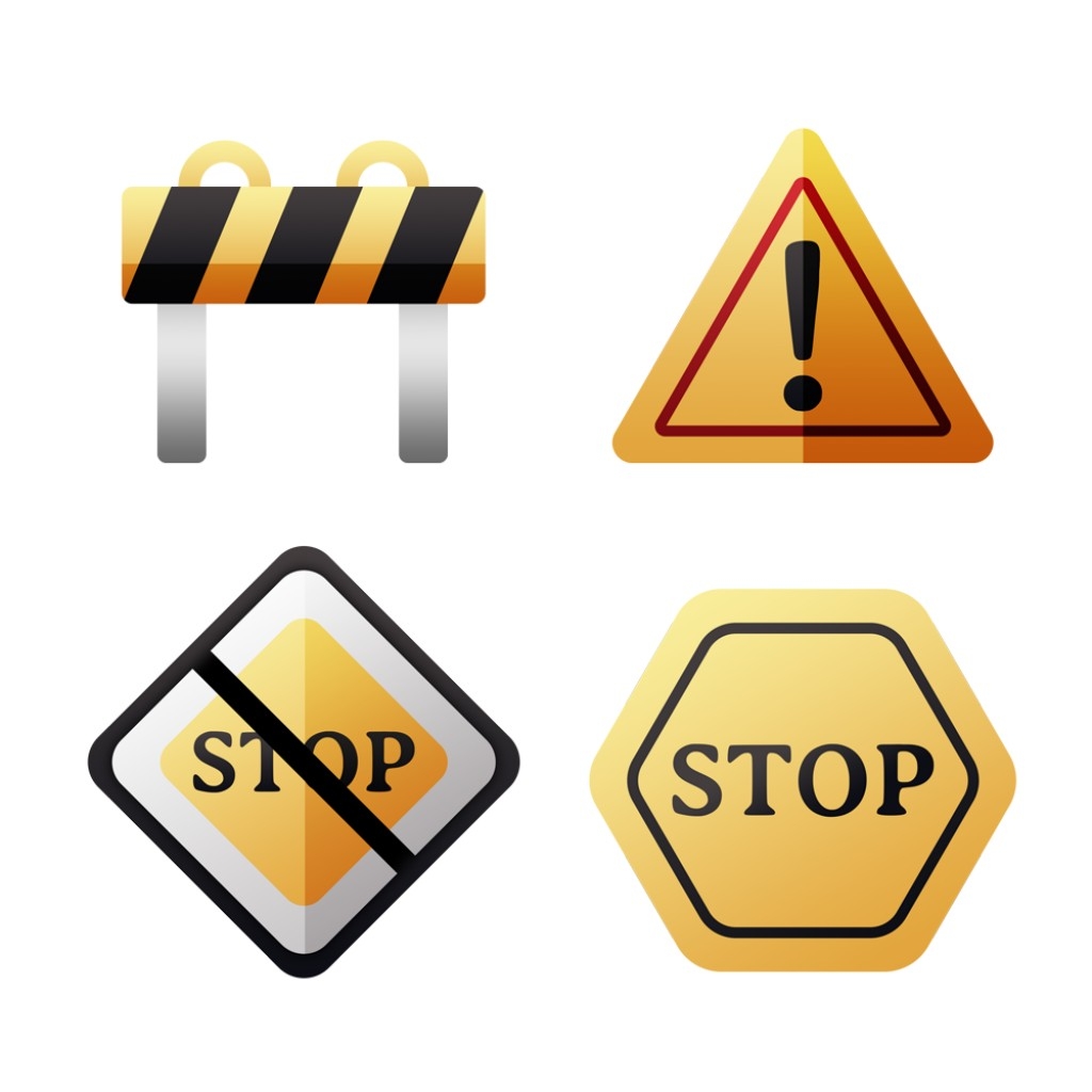 禁止停车标识牌 (4)