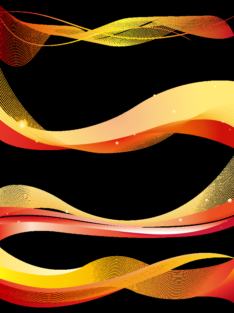 红色渐变线条党建素材背景曲线国庆免扣元素