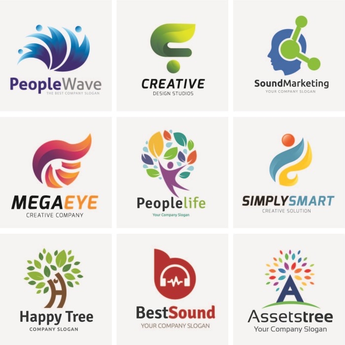 文化建筑工业企业公司品牌LOGO设计标志图案平面设计矢量素材 (20)