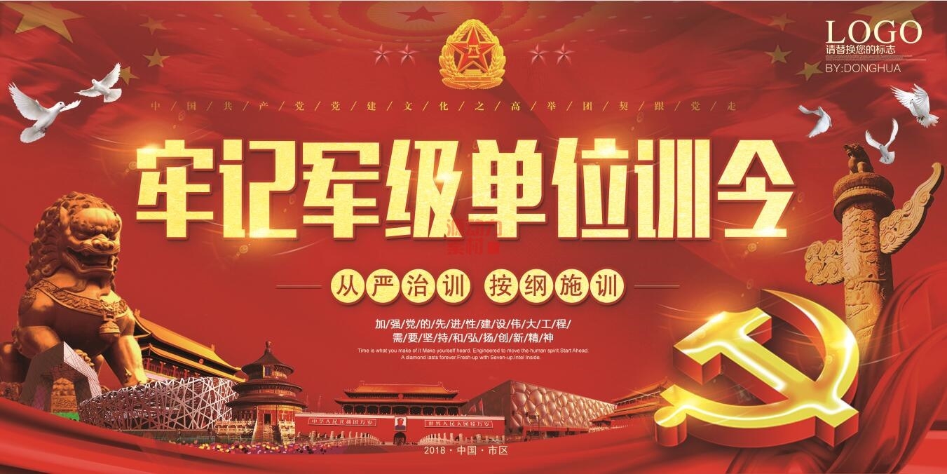 部队军队训令展板宣传栏26