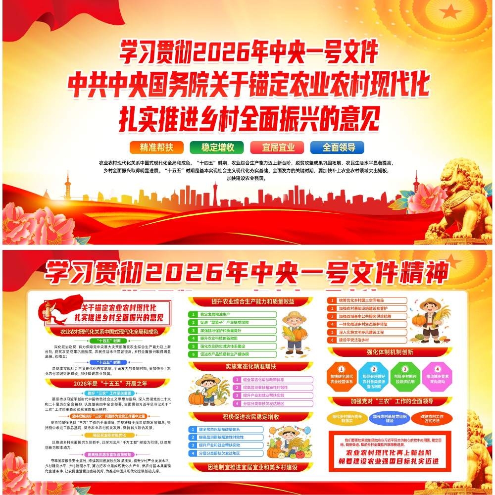 2026年一号文件展板4