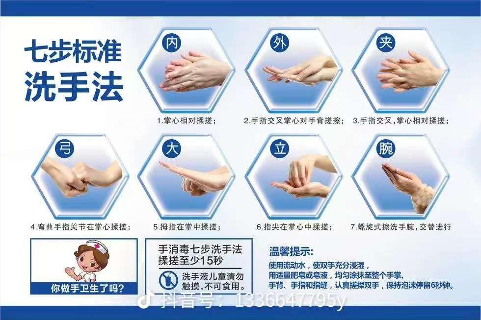 七步洗手法文件