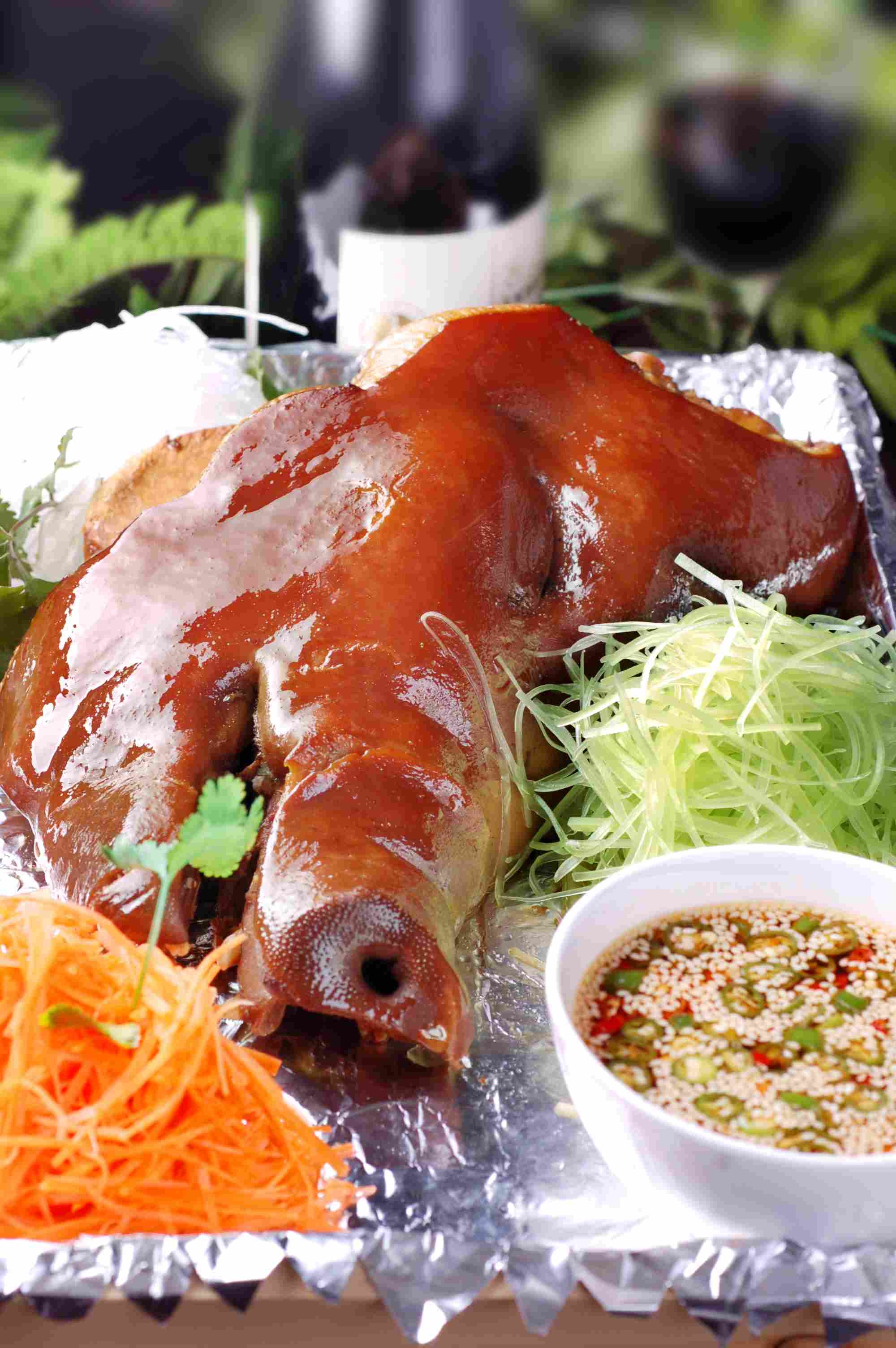 餐饮美食鸿运当头高清图片