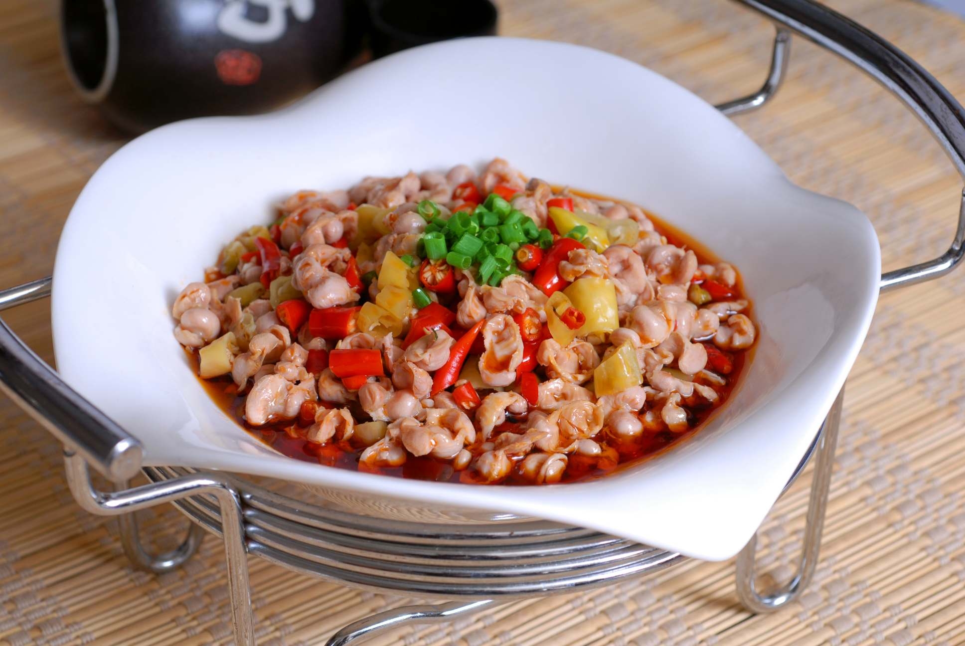 餐饮美食剁椒童子捃宣传图片灯箱