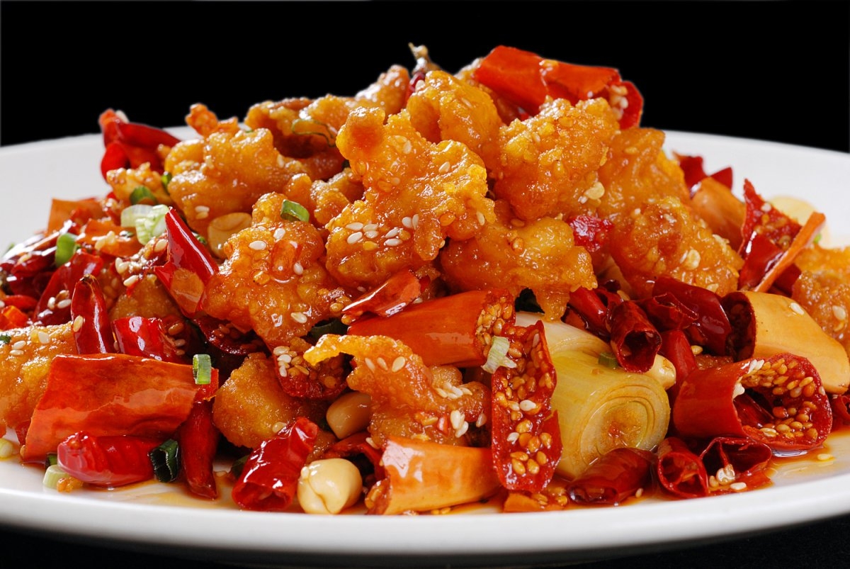 高清图片餐饮美食川菜富贵掌中宝高清图片