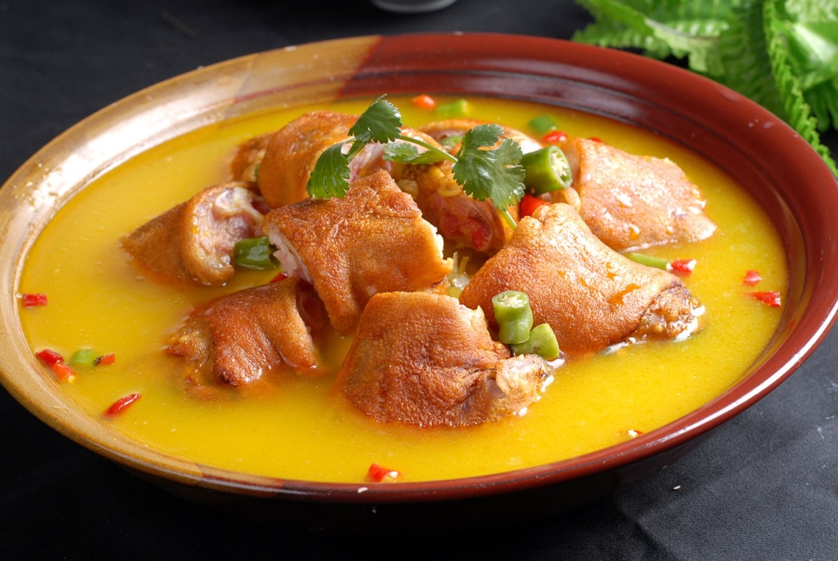 餐饮美食皇后猪手高清图片