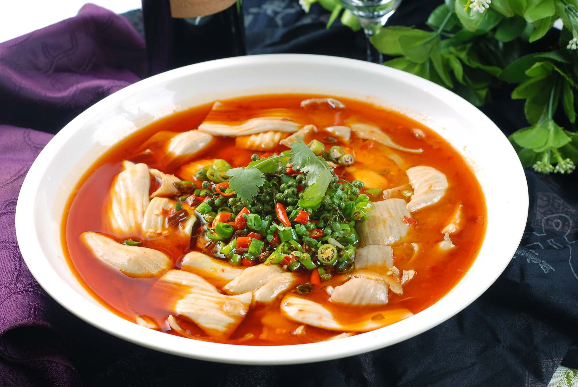 餐饮美食馋嘴带丝肚宣传图片灯箱