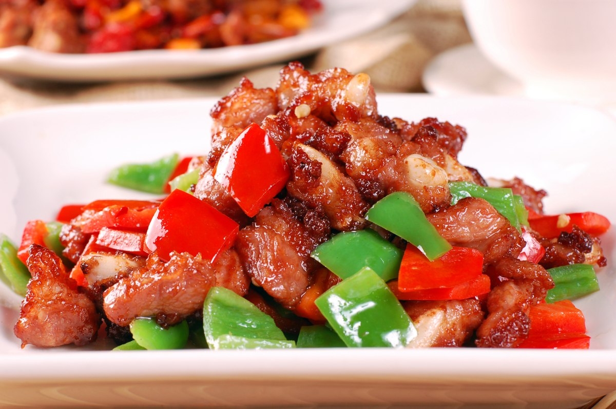 高清图片餐饮美食川菜彩椒乳香骨高清图片30