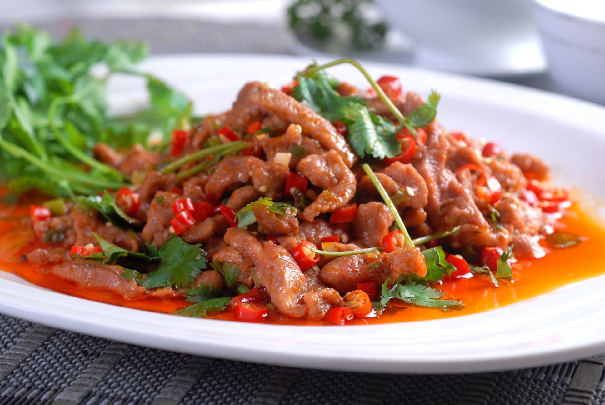 香菜羊柳高清图片