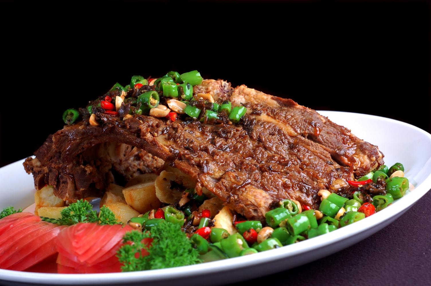 高清图片餐饮美食川菜芙蓉大排高清图片120