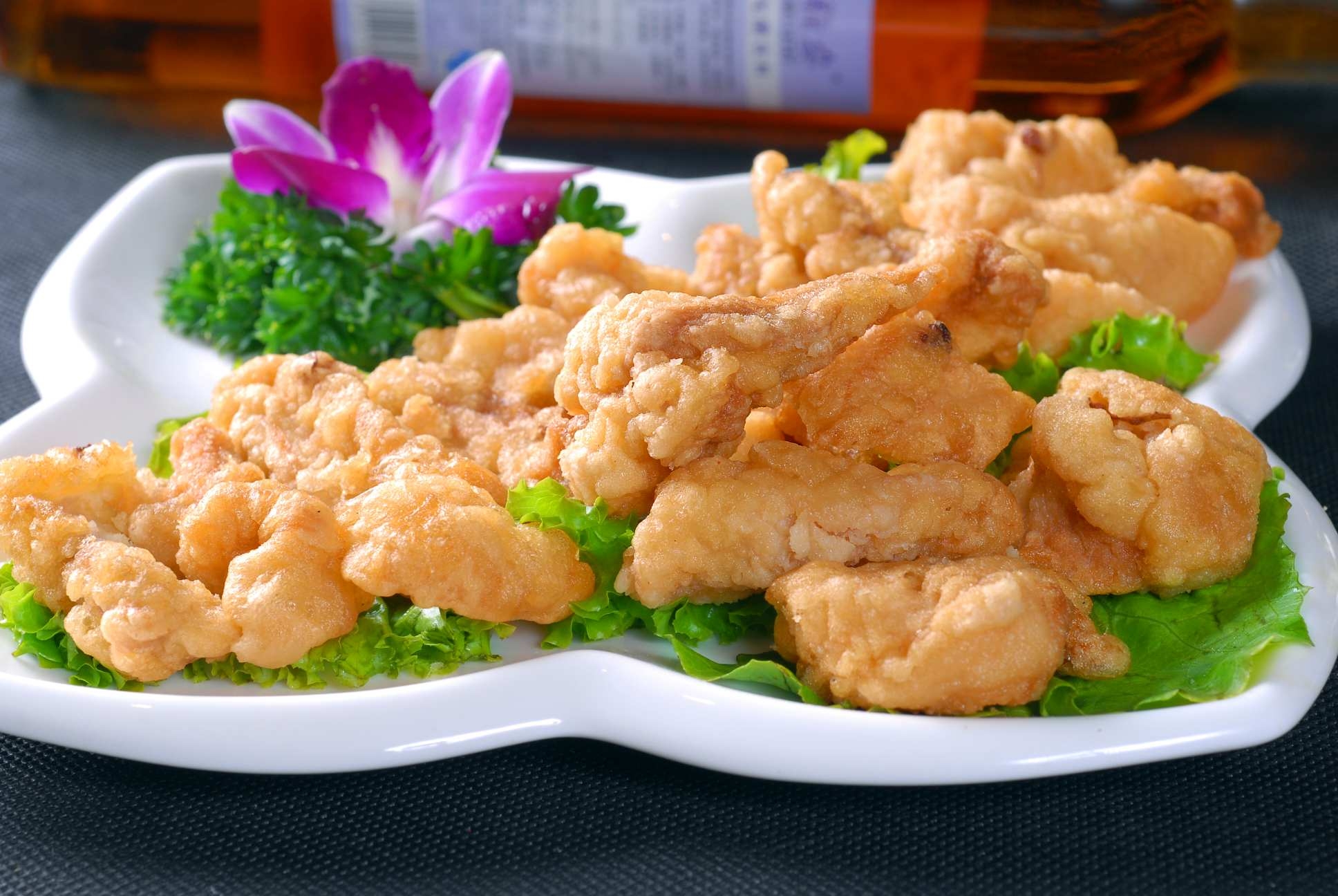 餐饮美食酥肉高清图片