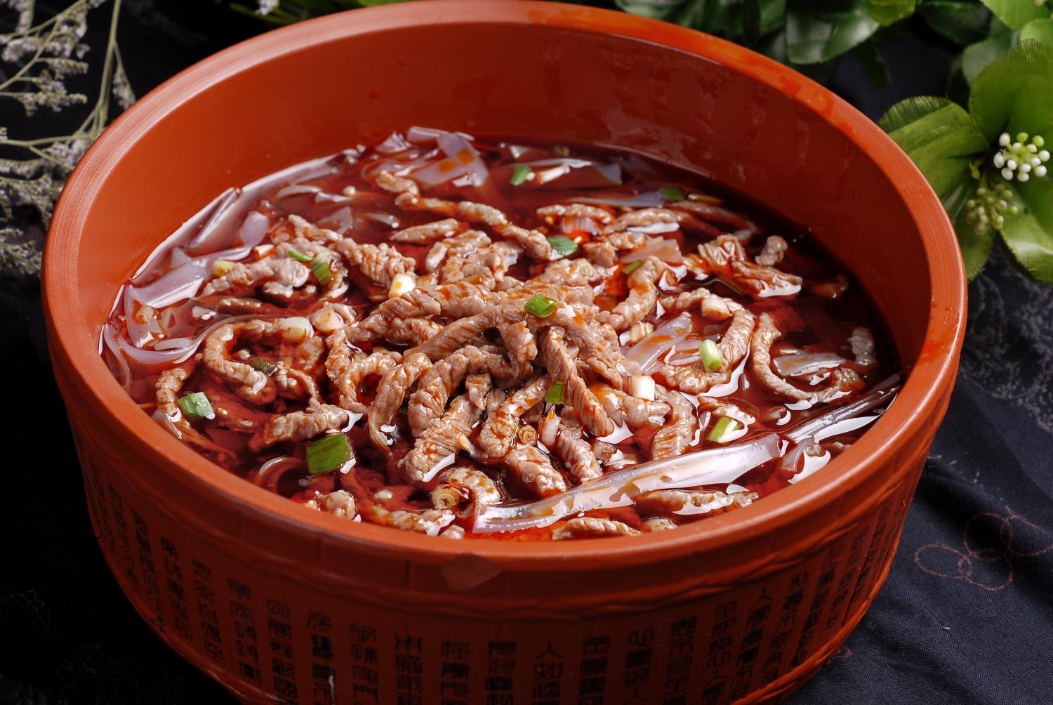 餐饮美食川菜牛柳粉高清图片