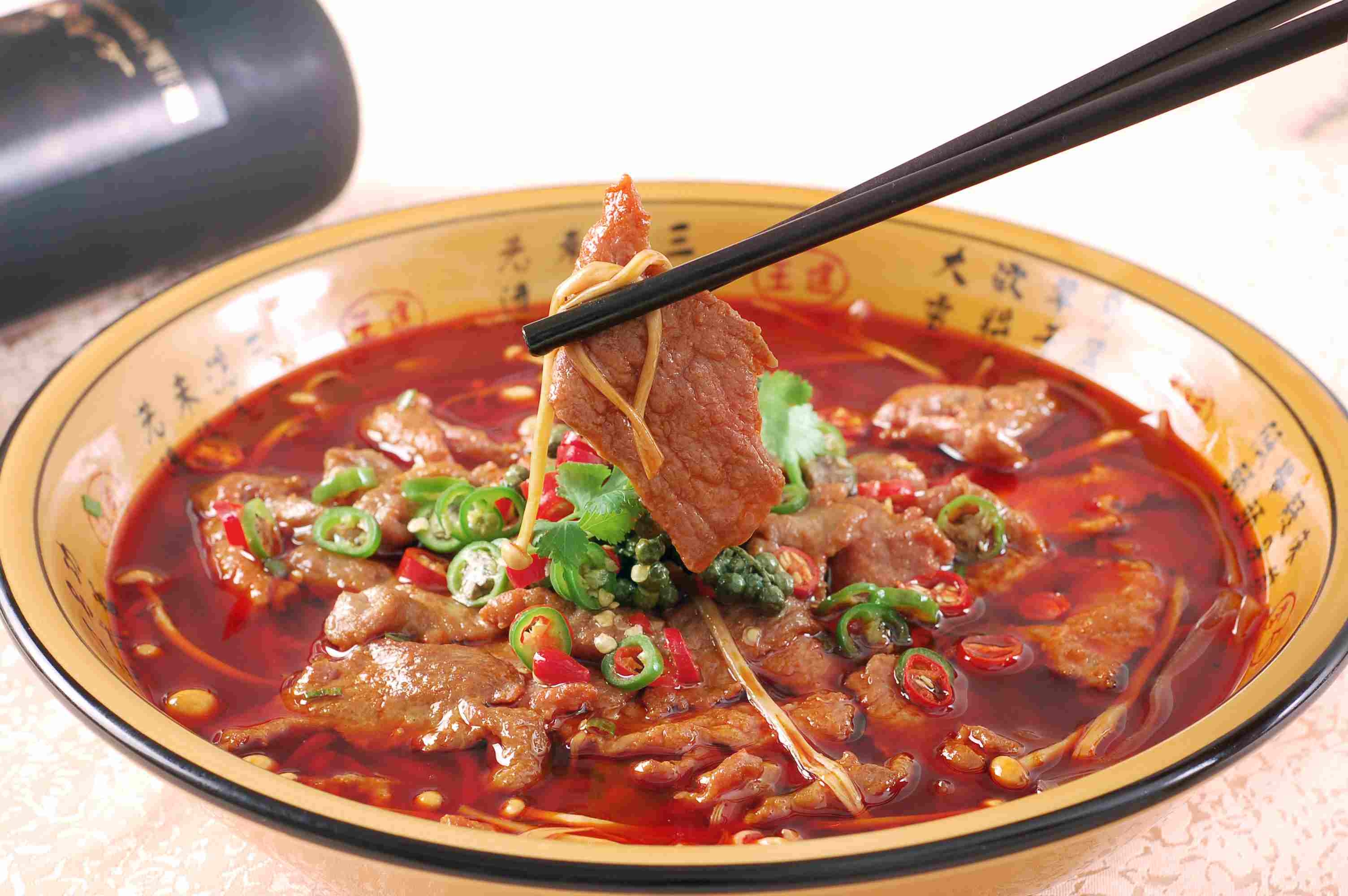 高清图片餐饮美食川菜金针嫩牛柳高清图片