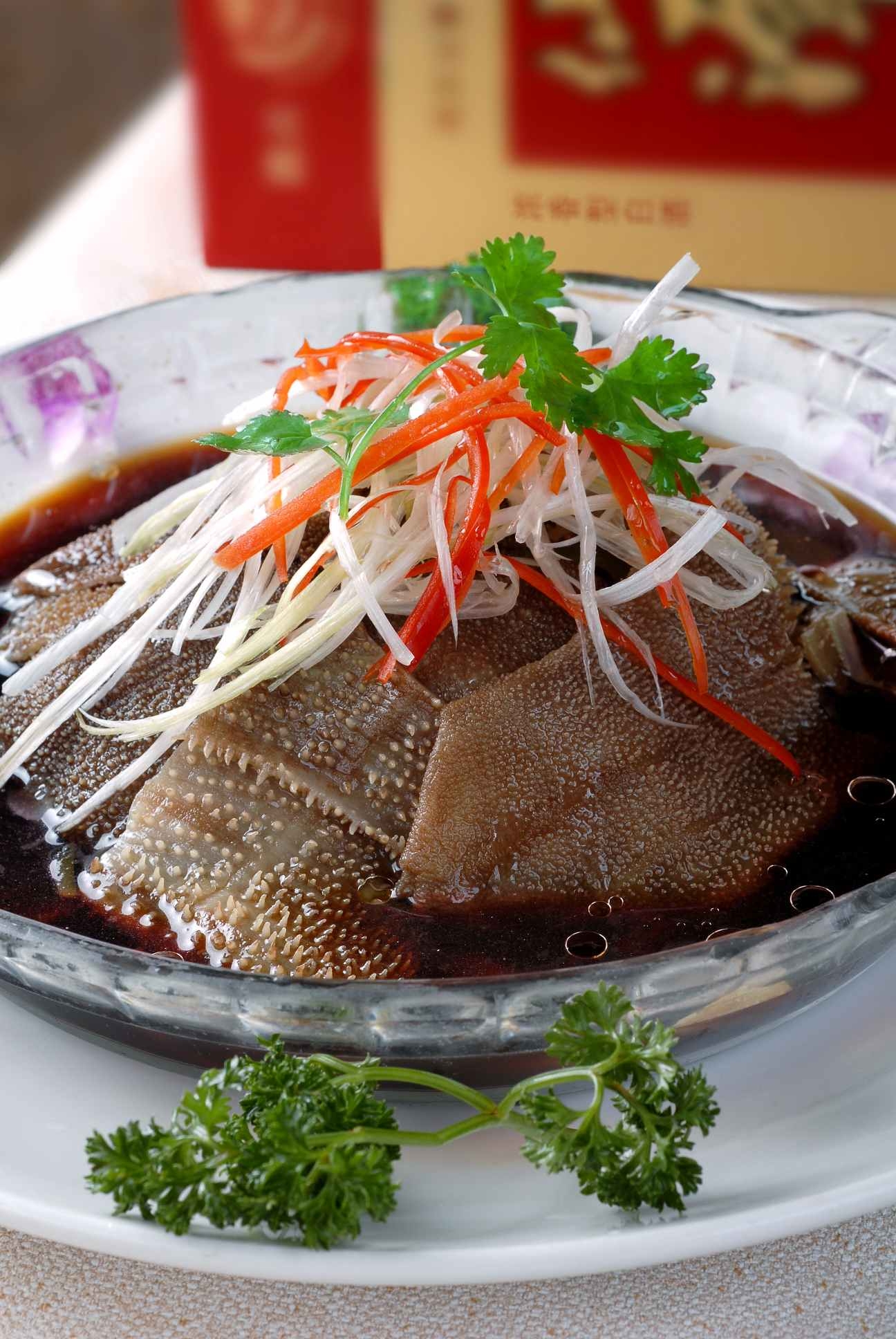 高清图片餐饮美食川菜草原脆绿肚高清图片