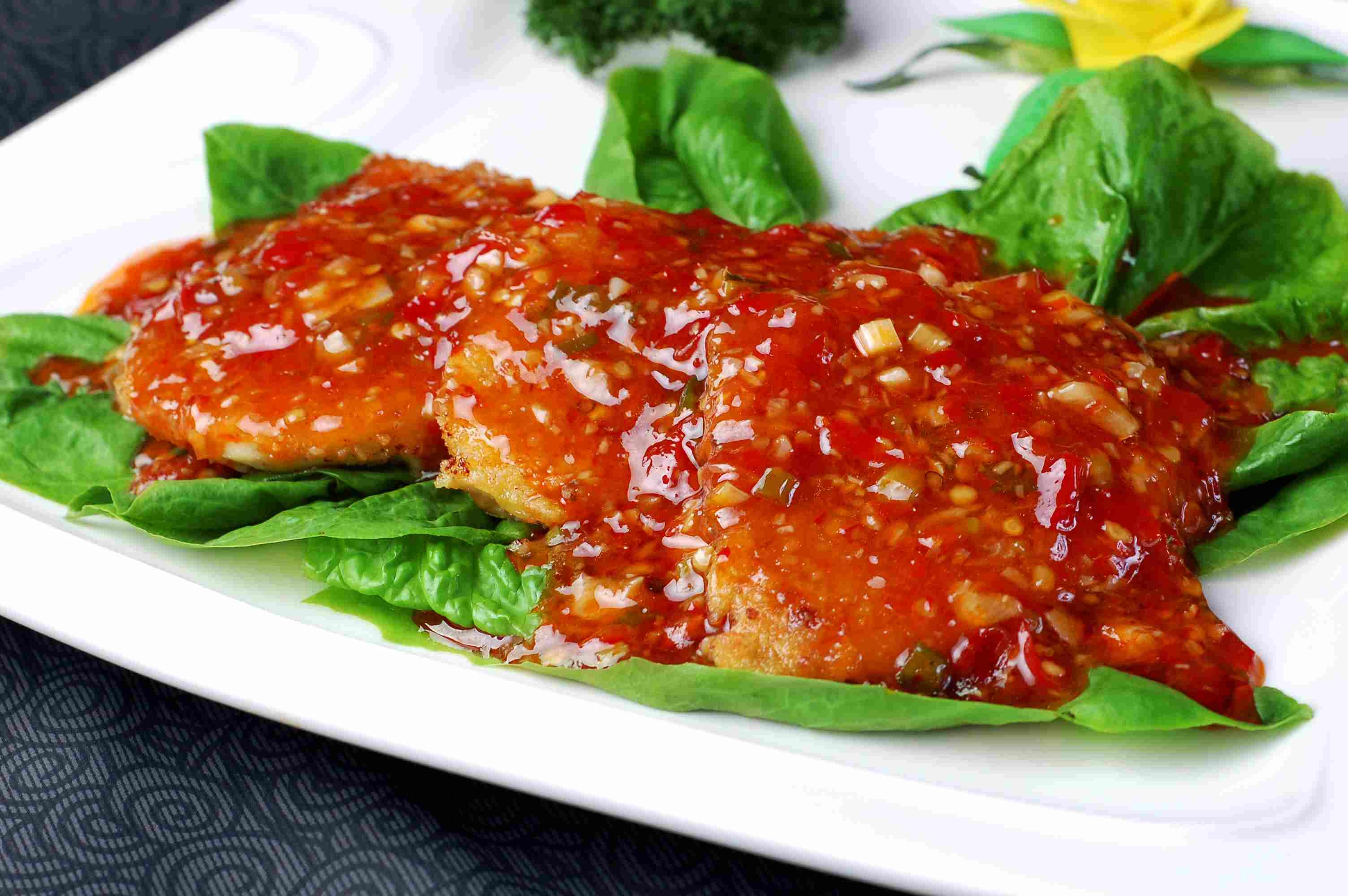 餐饮美食川菜鱼香法式鹅肝高清图片973