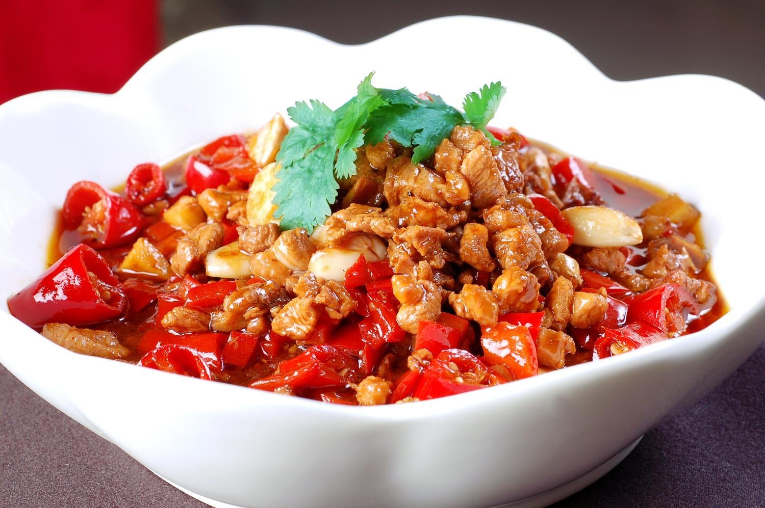 餐饮美食莲花血鸭高清图片