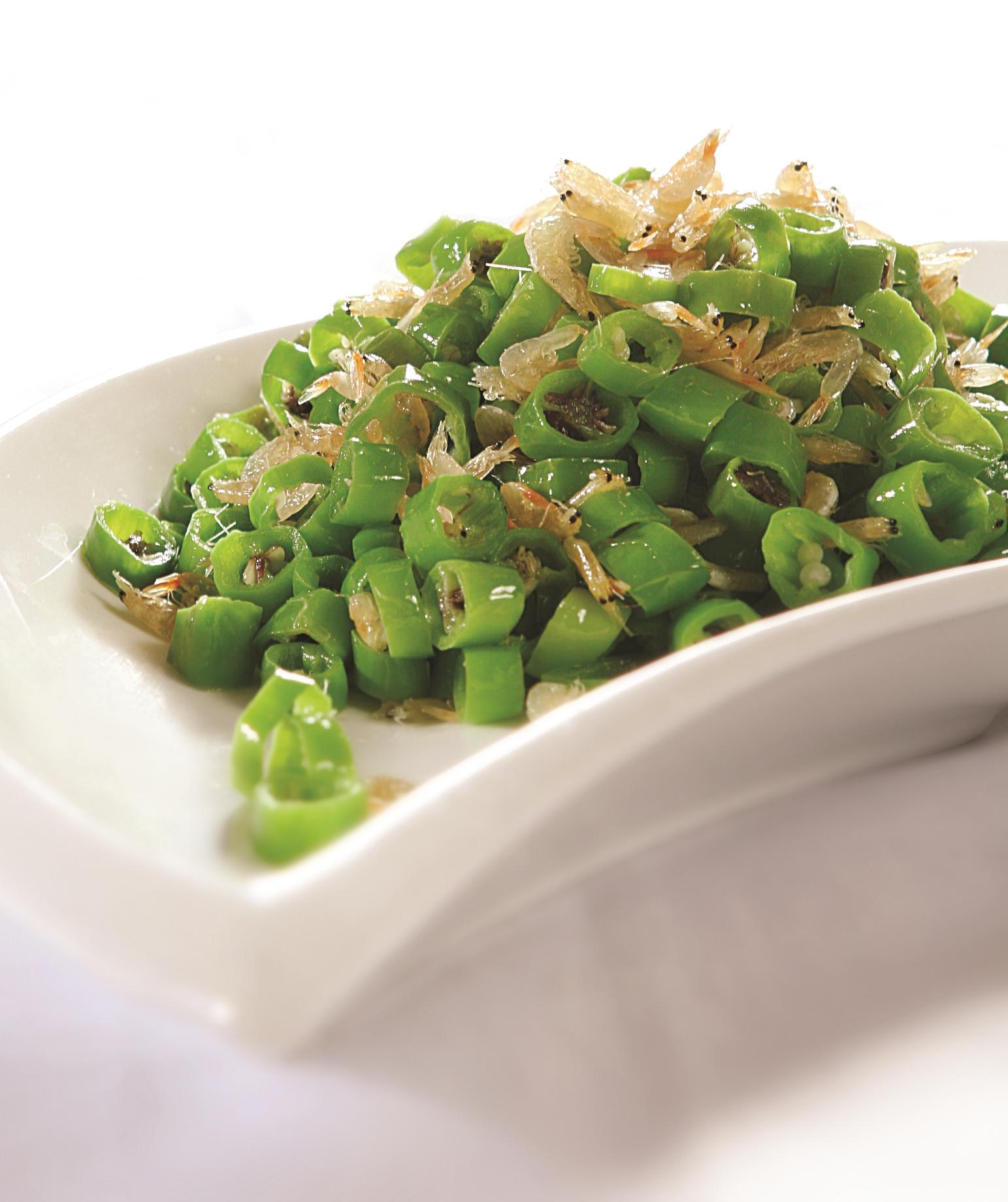 青椒虾皮高清图片