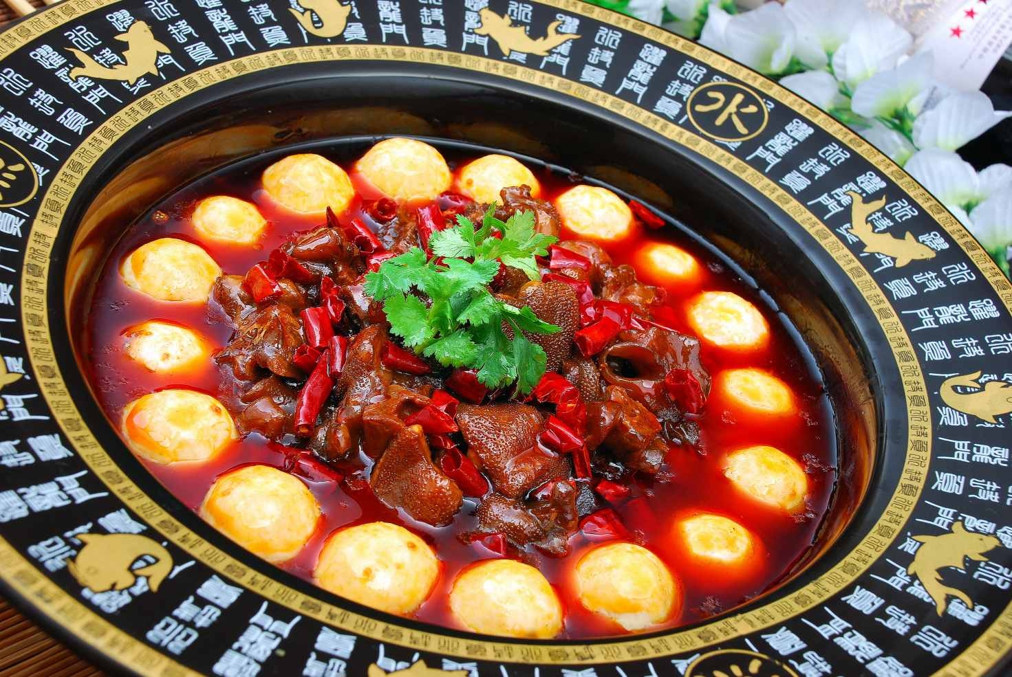 餐饮美食湘湘鸵鸟掌高清图片