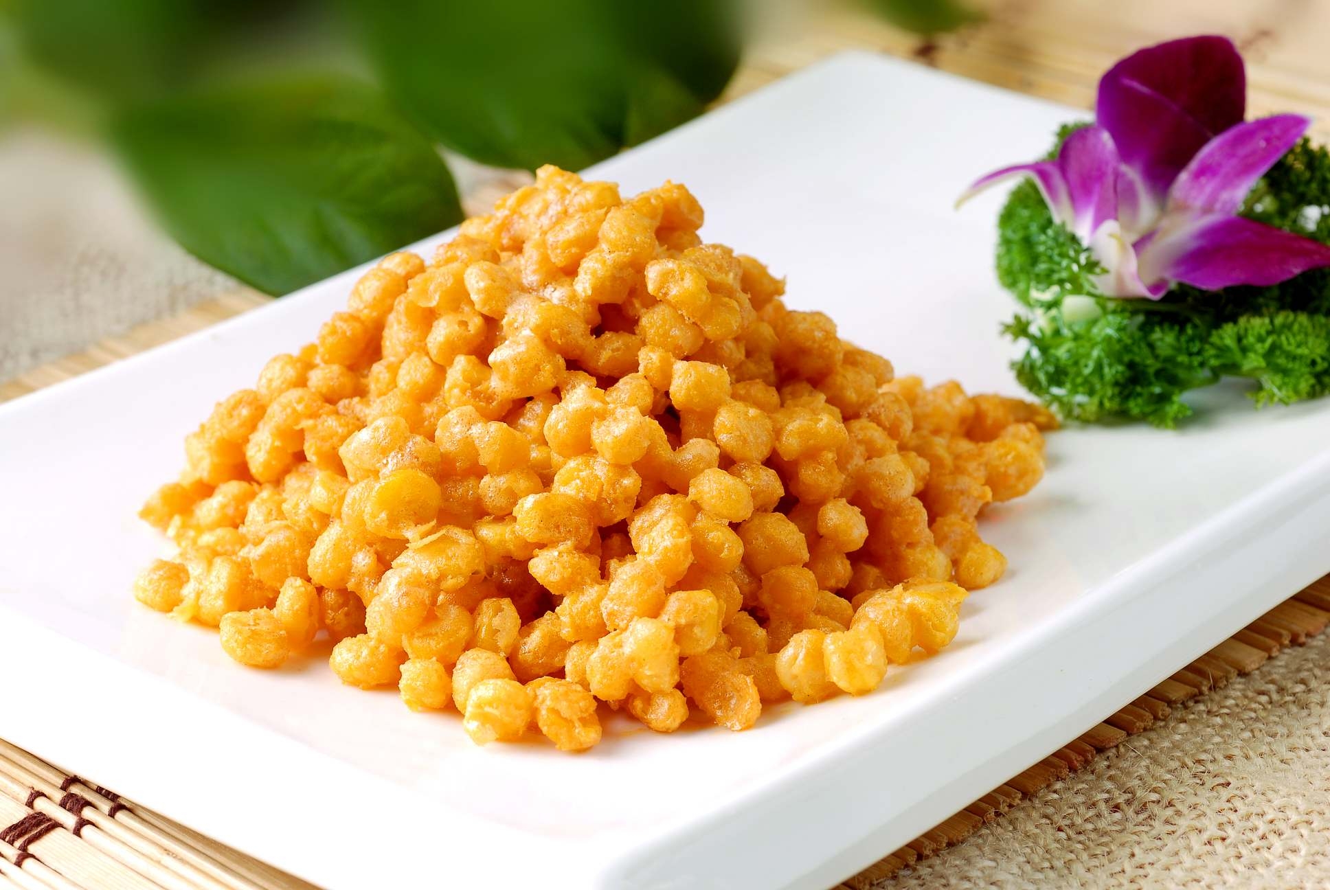 餐饮美食川菜金沙玉米1高清图片372