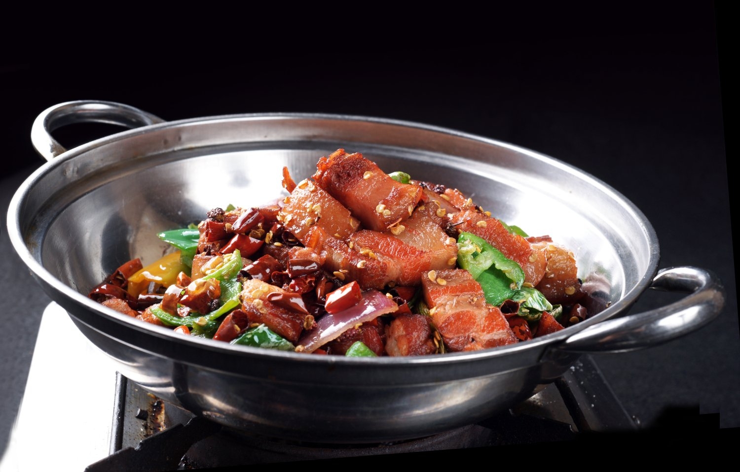 餐饮美食川菜炝锅红烧肉高清图片597