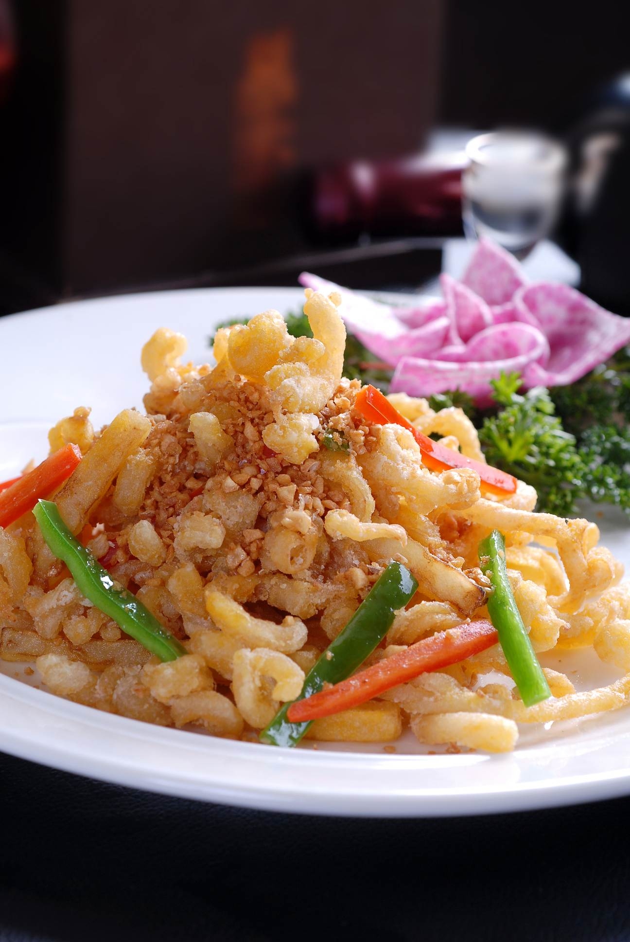 餐饮美食川菜蒜香羊筋高清图片816