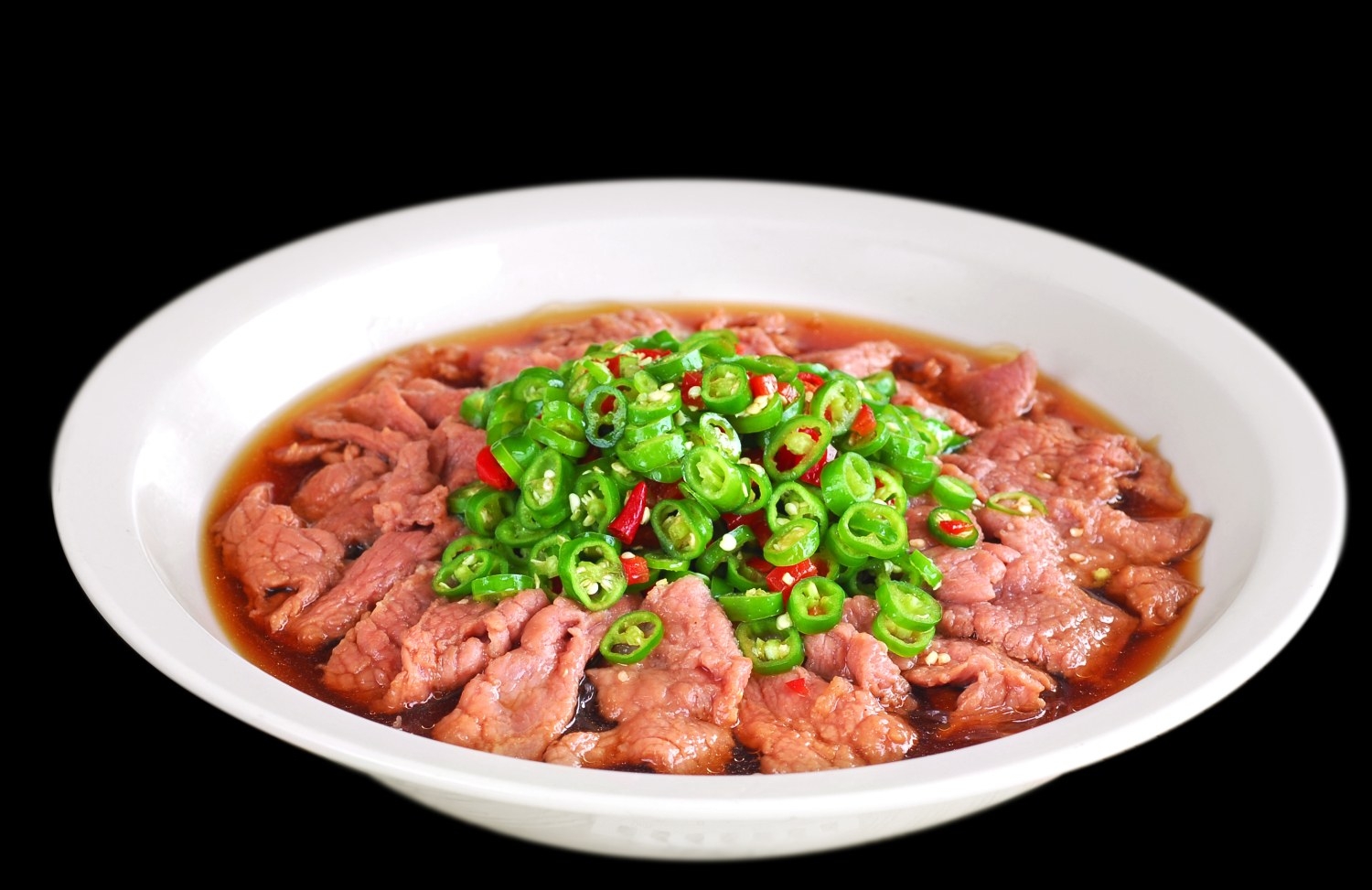 餐饮美食脆椒牛柳(1)高清图片