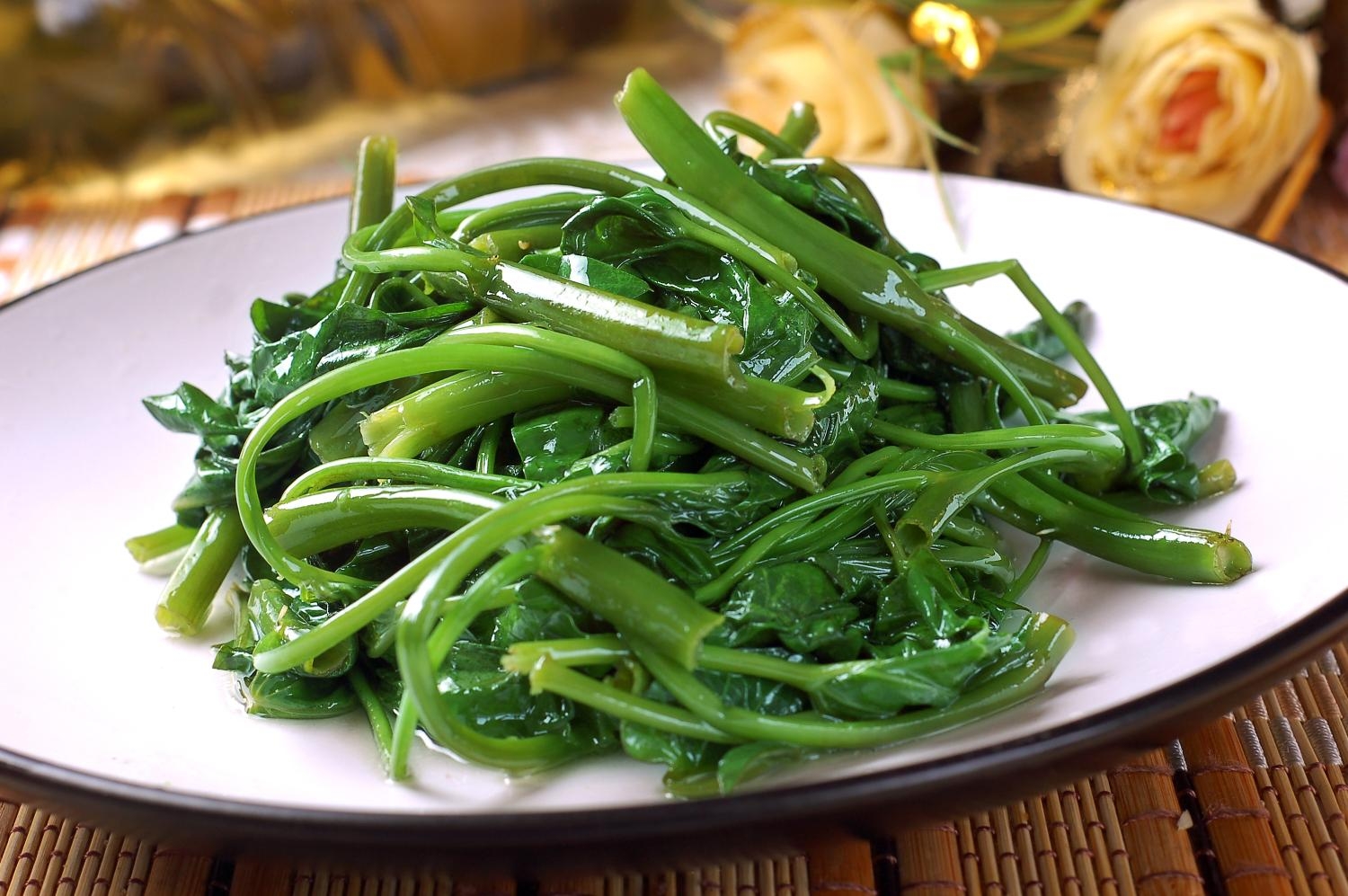 高清图片餐饮美食川菜空心菜高清图片395