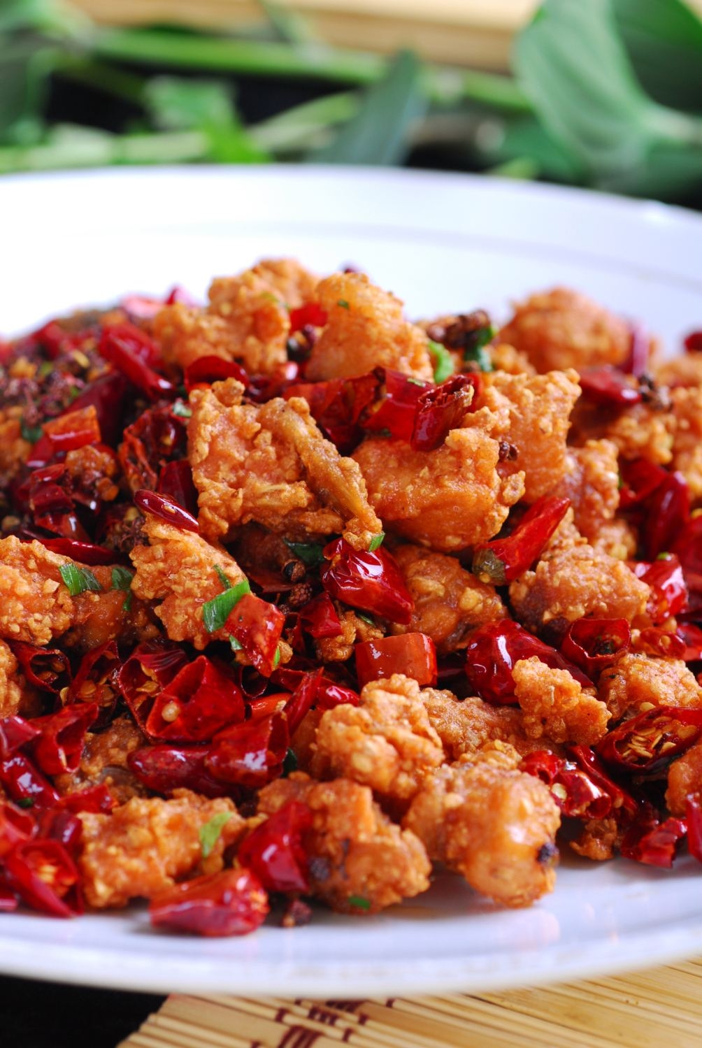 餐饮美食辣子香鸡宣传图片灯箱